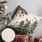 Christmas Pillow Covers 18x18 Inch,Outdoor Christmas Tree Decorative Throw Pillows Waterproof Set of 2,Winter Pillow Cases,Christmas Decorations for Couch Home Holiday Xmas Green Pine(7-18)